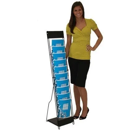 10 UP Literature Rack