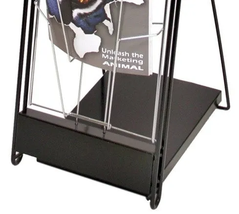 10 UP Literature Rack