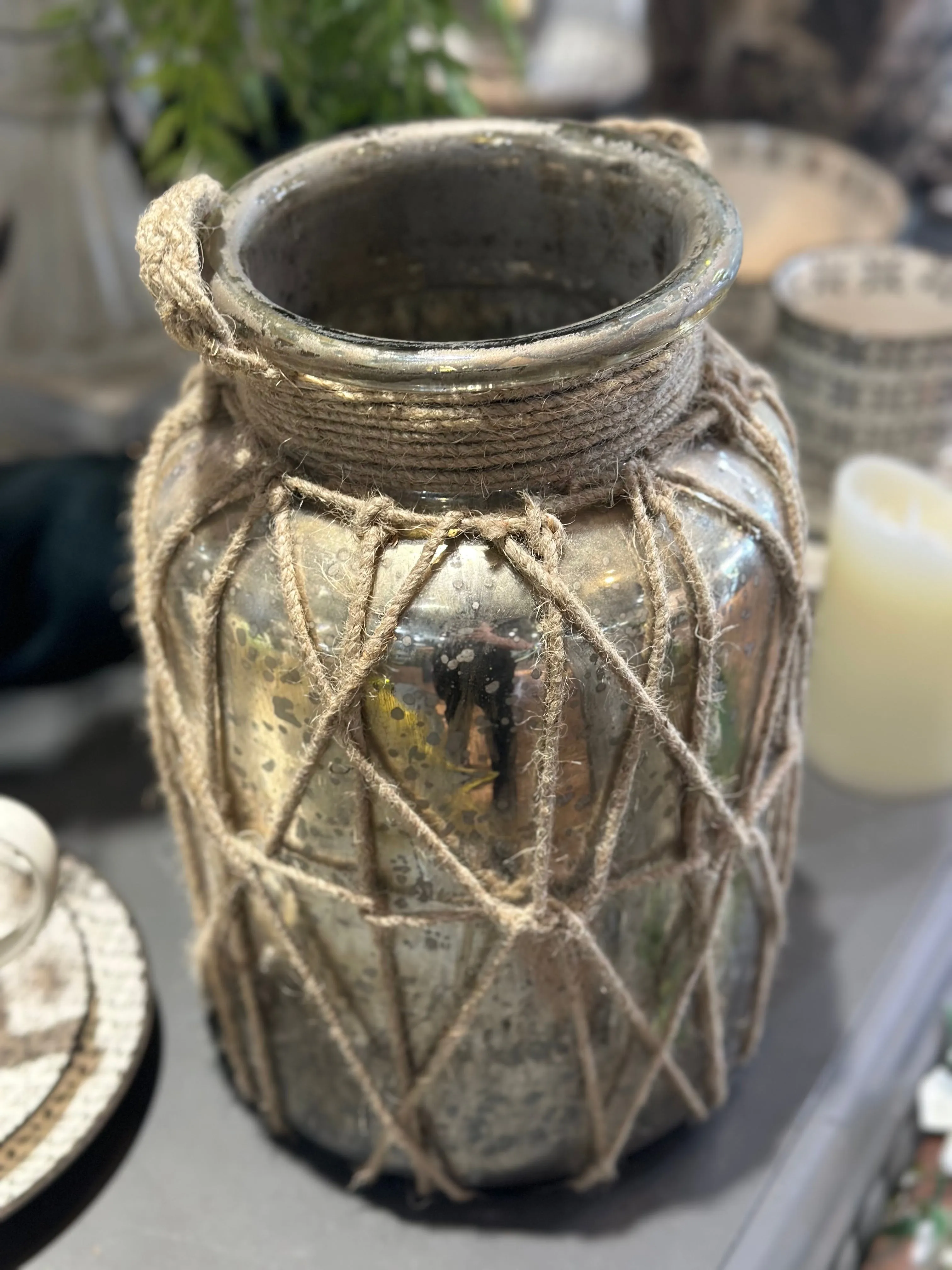 12” Glass Jar
