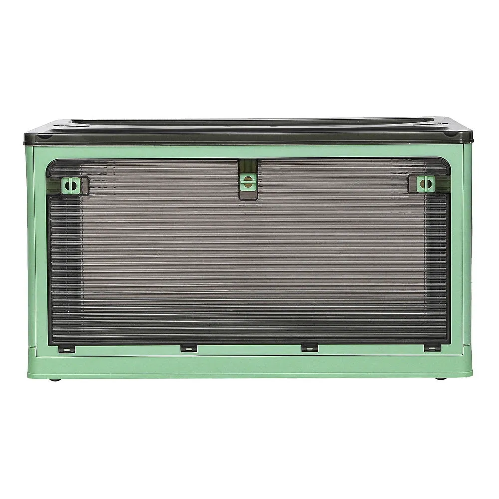 140L Foldable Stackable Storage Container, 5 Sides Open - Artiss
