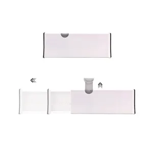 2Pcs Adjustable Expandable Drawer Dividers