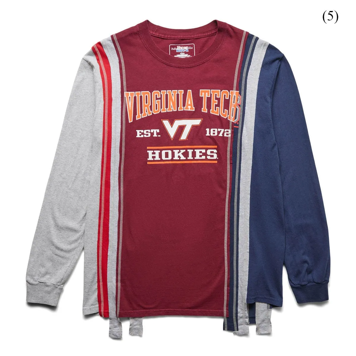 7 CUTS L/S TEE - COLLEGE (L)