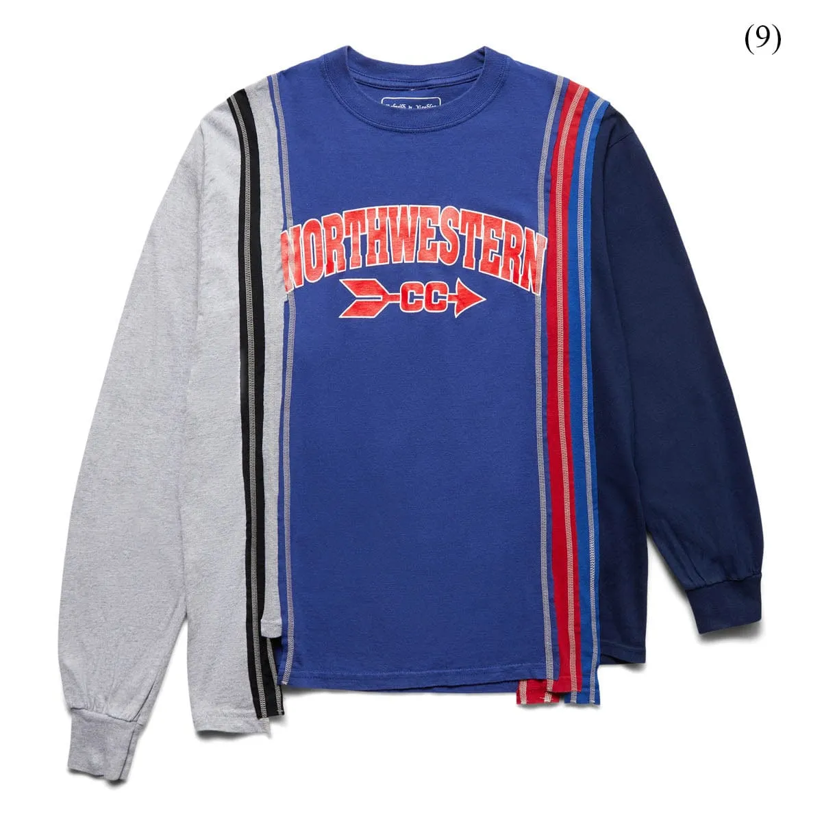 7 CUTS L/S TEE - COLLEGE (L)