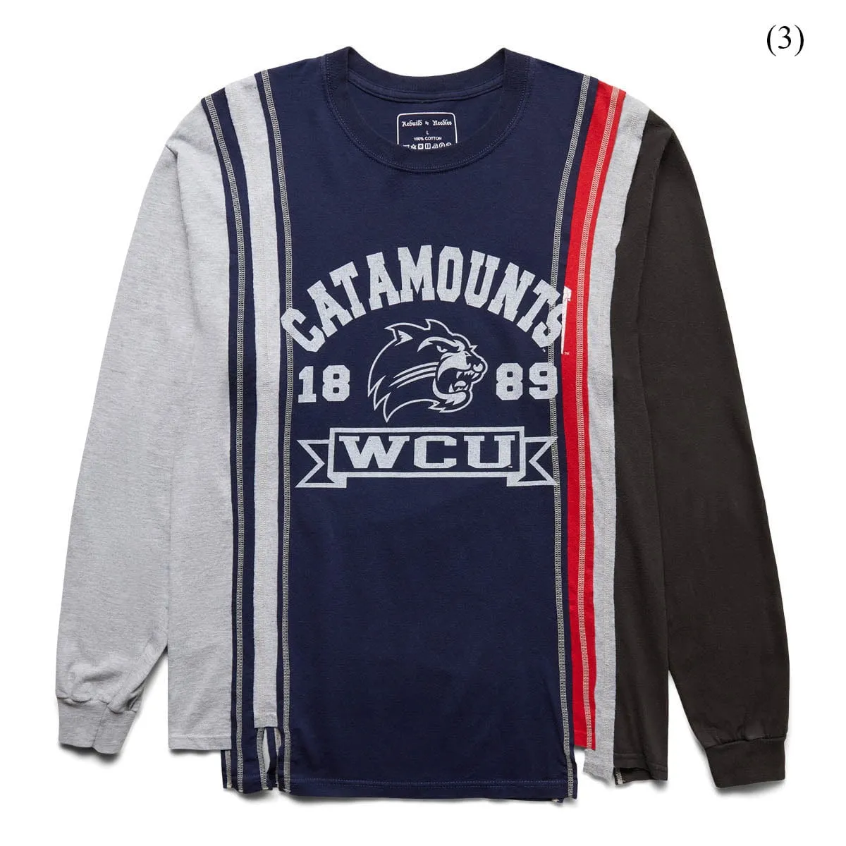 7 CUTS L/S TEE - COLLEGE (L)