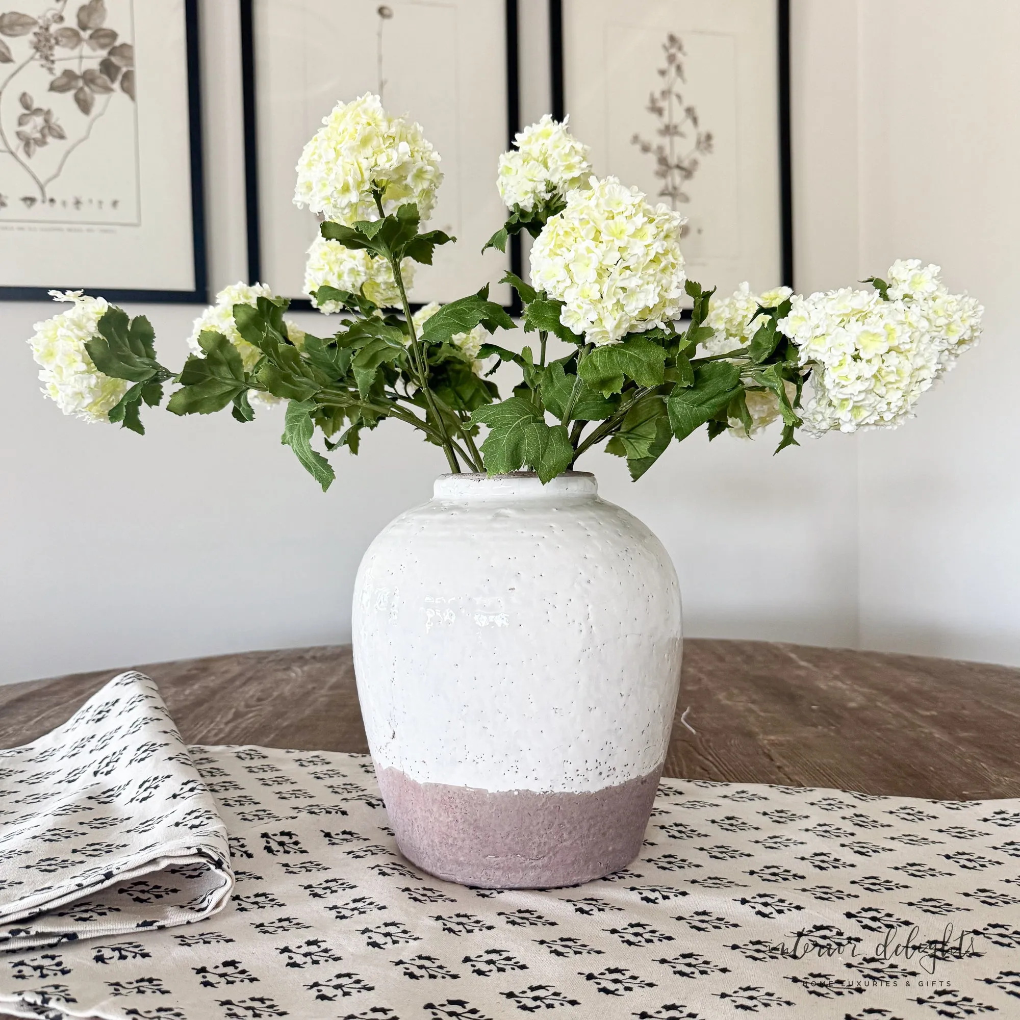 8.9" Two Tone Reactive Vase