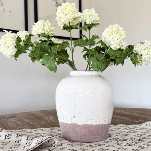 8.9" Two Tone Reactive Vase