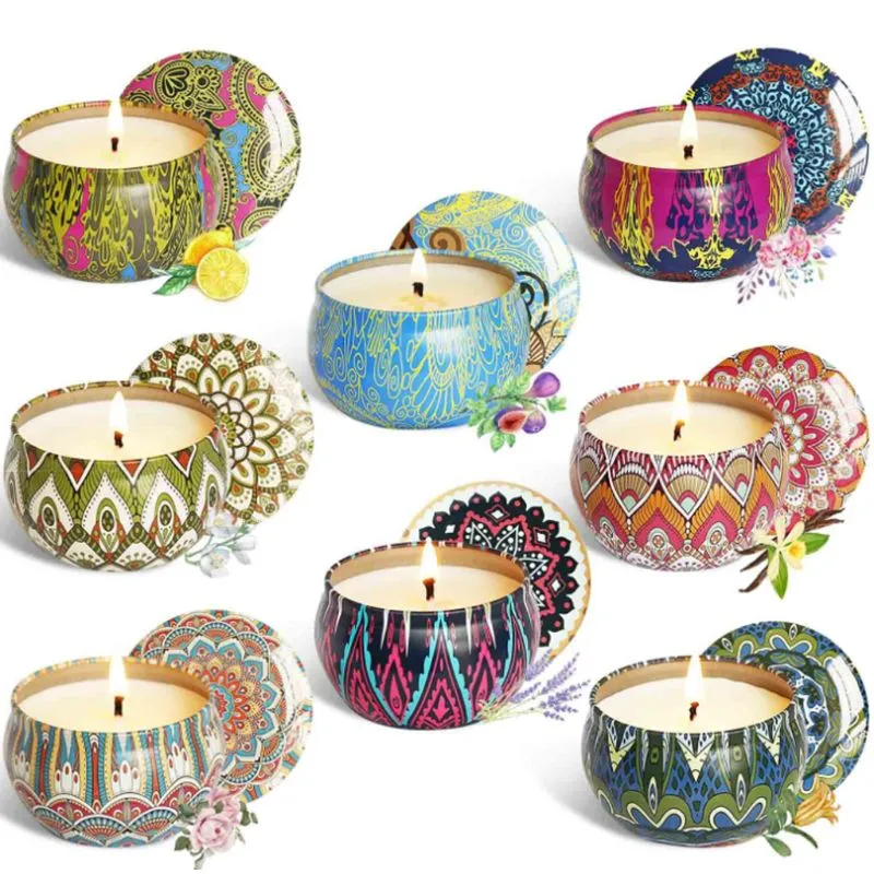 8pcs Fragrance Aromatherapy Candle