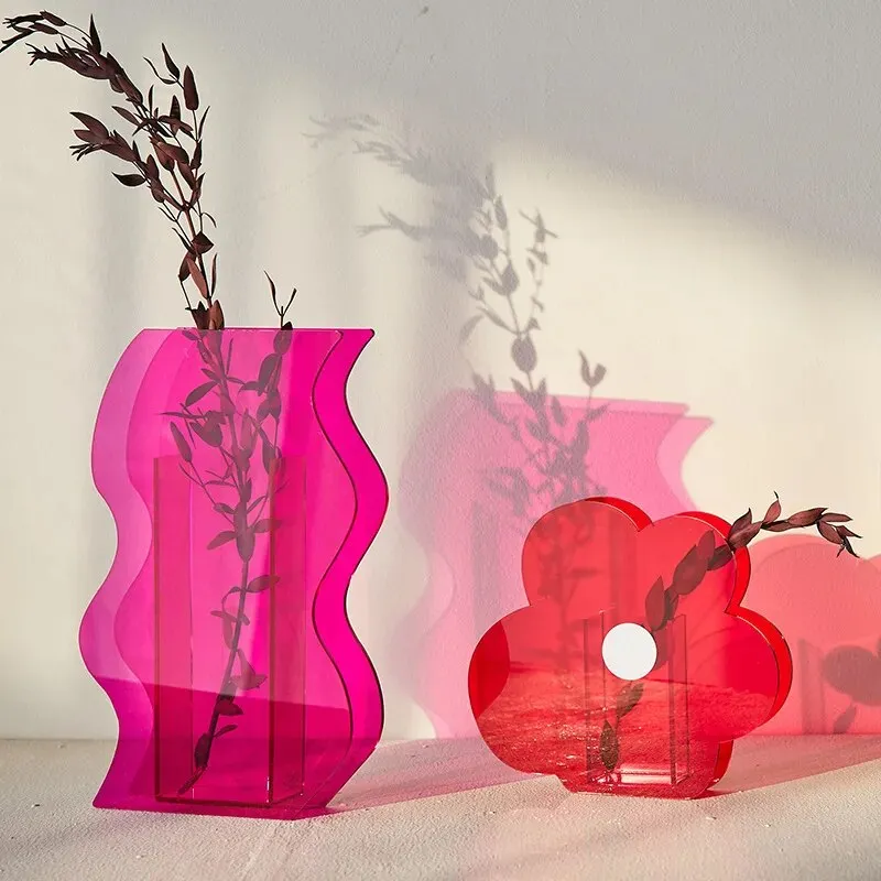 Acrylic Designer Vase