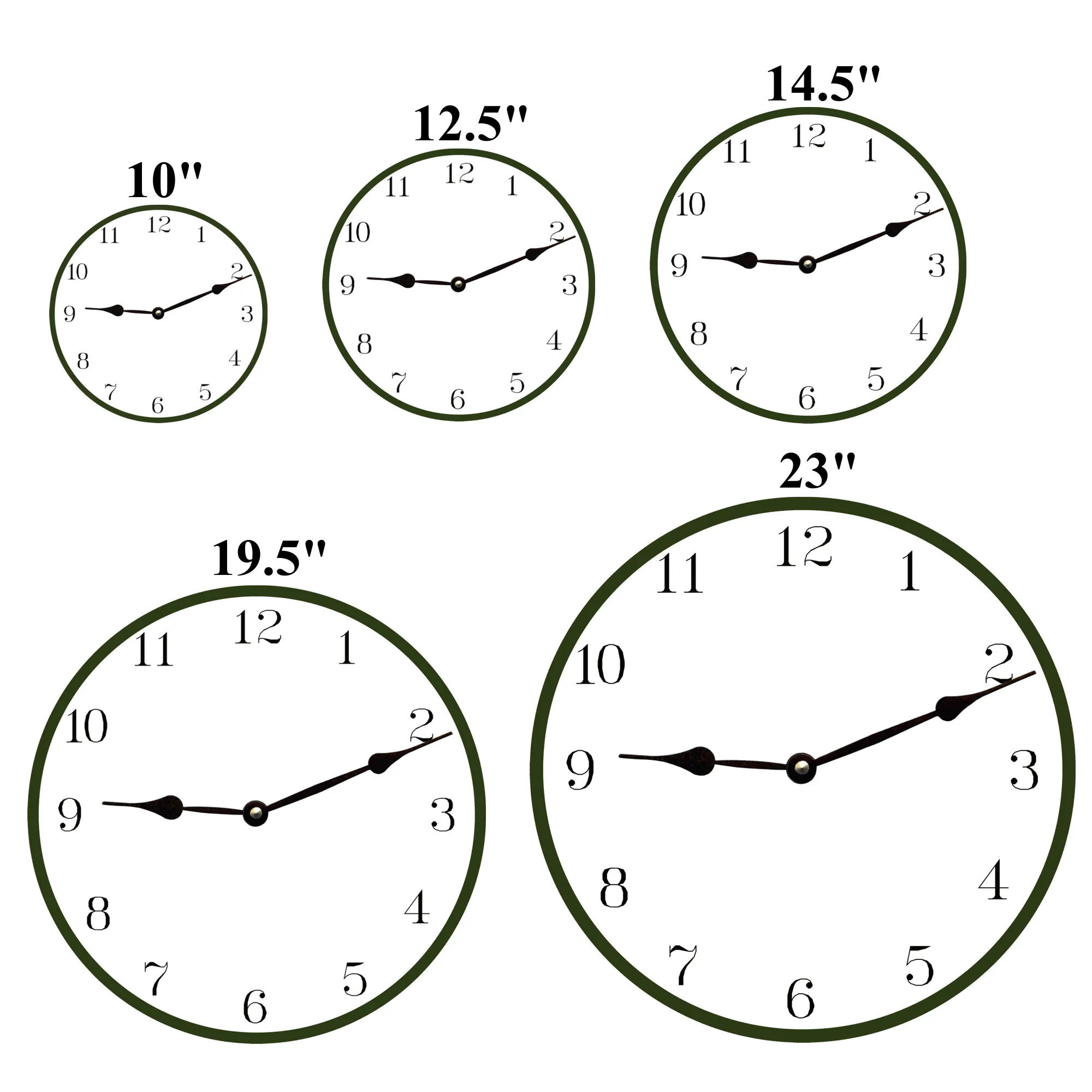 American Flag Clock- USA Clock