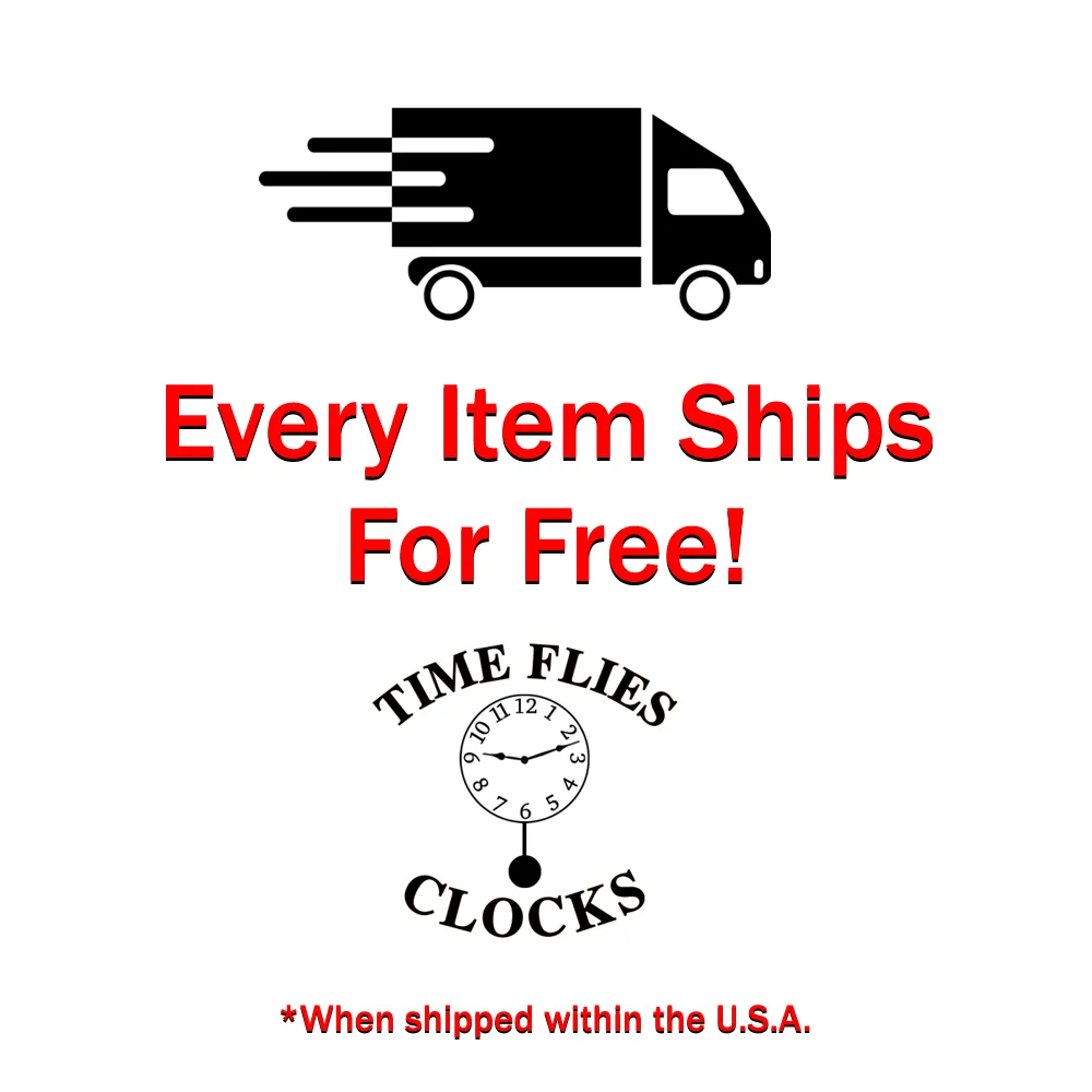 American Flag Clock- USA Clock