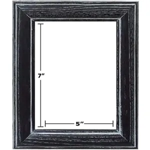 ASH SLATE PICTURE FRAMES 5in x 7in