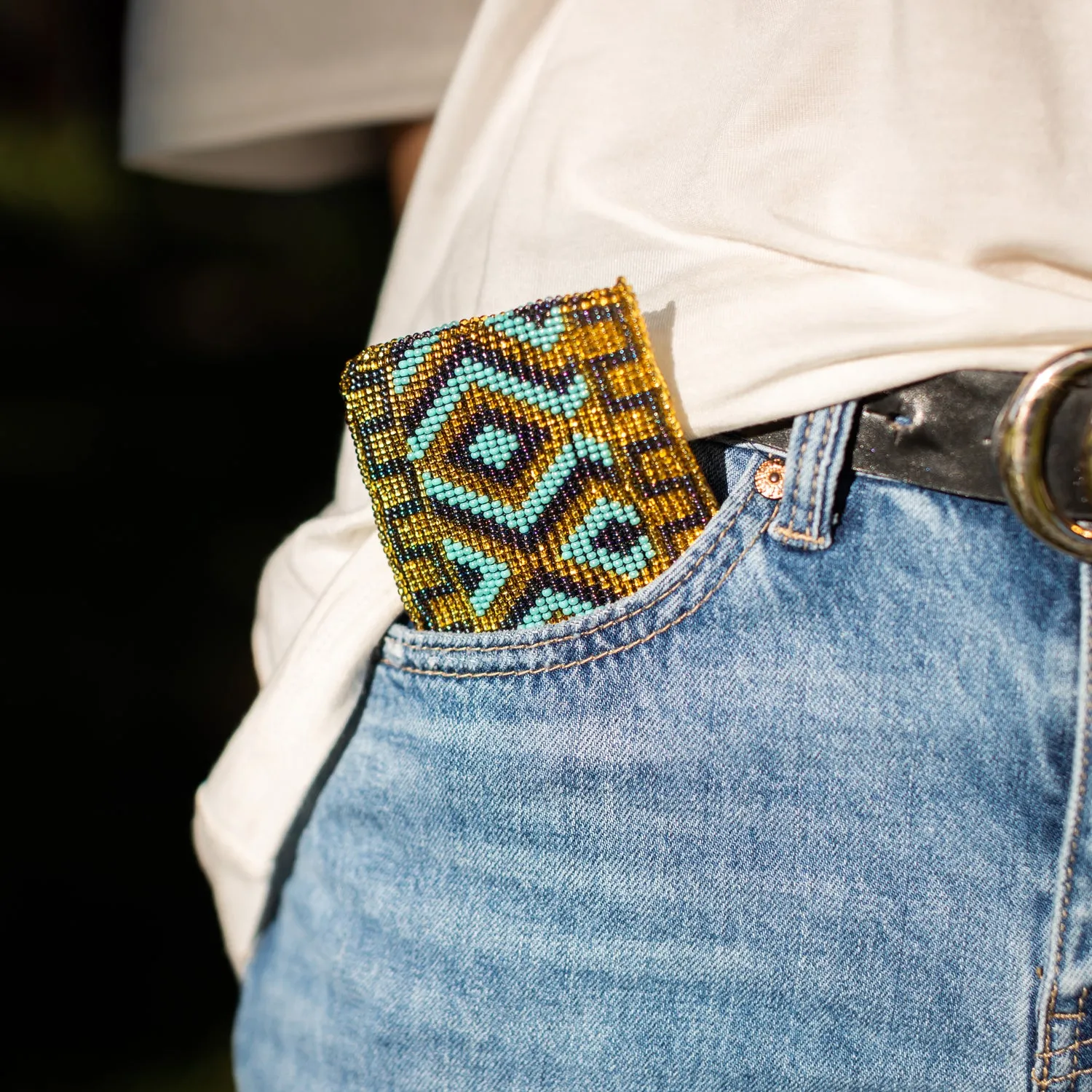 Beaded Coin Bag