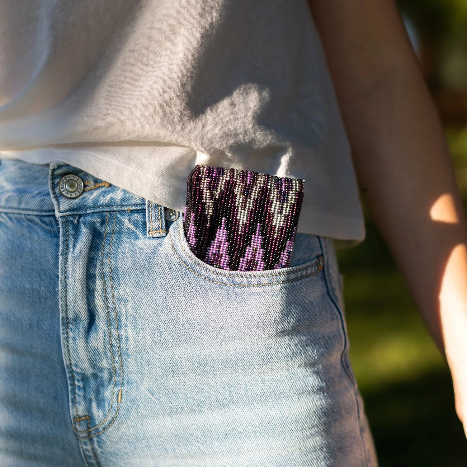 Beaded Coin Bag