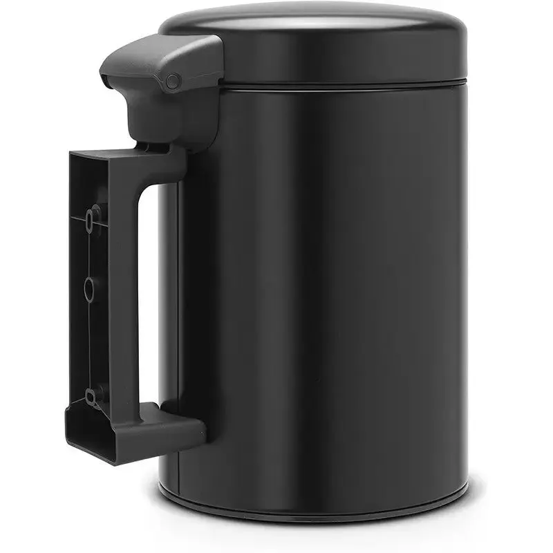 Brabantia Wall Mounted NewIcon Waste Bin - 3L - Matt Black