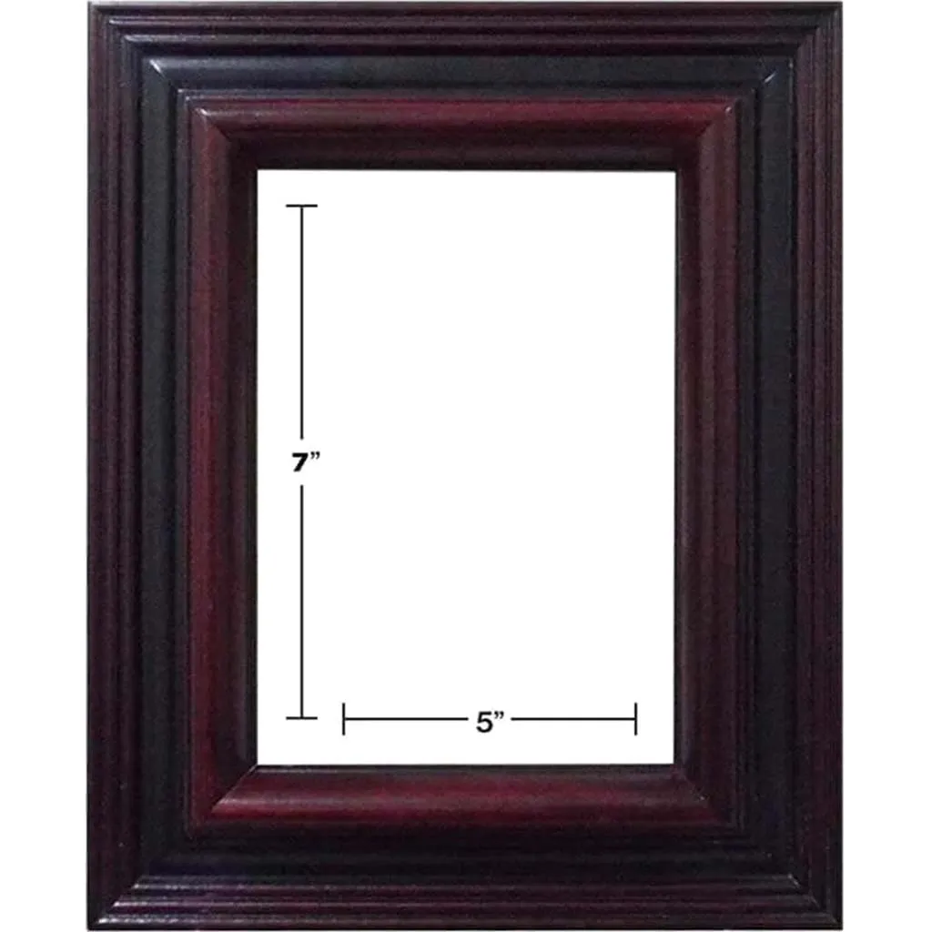 CHERRY CLASSIC PICTURE FRAMES 5in x 7in