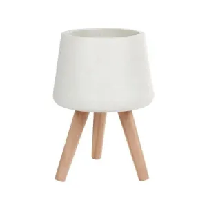 Cloud Composite Pot With Legs