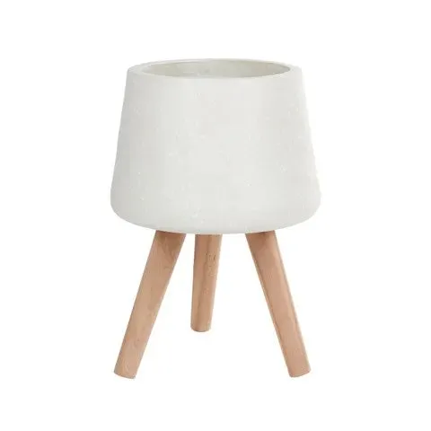 Cloud Composite Pot With Legs