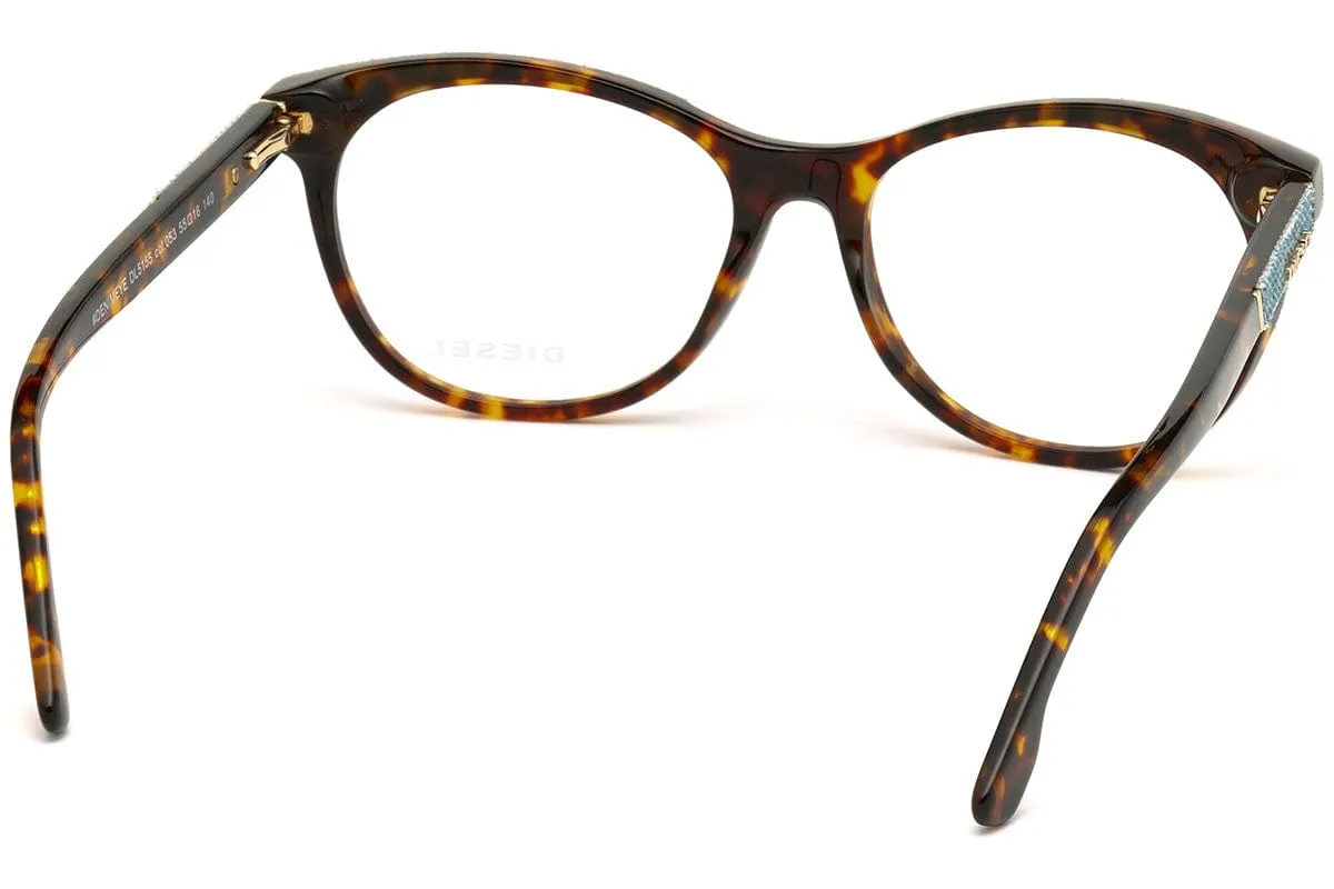 Diesel DL5155 053 Havana Rectangle Optical Frames