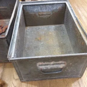 Drawer, galvanized with perforations on bottom & side