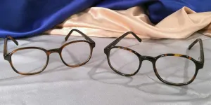 Duckies – "Poor Boy" Shaped Tortoise Shell Frames