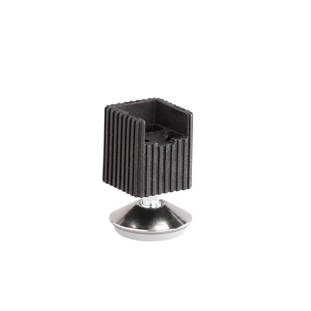 Elfa Adjustable Frame Feet 4 Pack Black