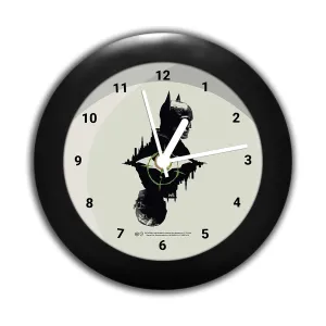Epic Stuff - The Batman - The Batman vs Riddler Design Plastic Round Table Clock (with Numbering) - Officially Licensed by Warner Bros, USA