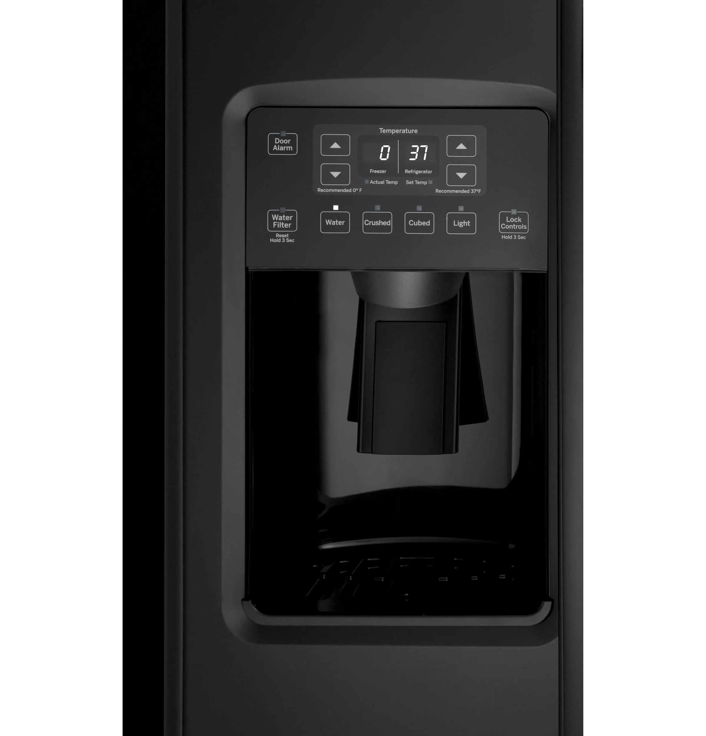 GE® 23.2 Cu. Ft. Side-By-Side Refrigerator