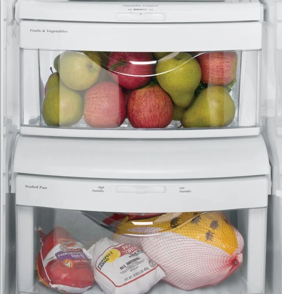 GE® 23.2 Cu. Ft. Side-By-Side Refrigerator