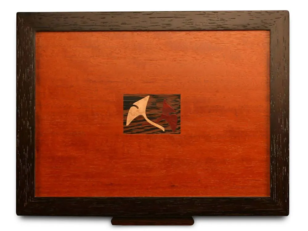 Gingko Leaves Jewelry Box –2 Drawer