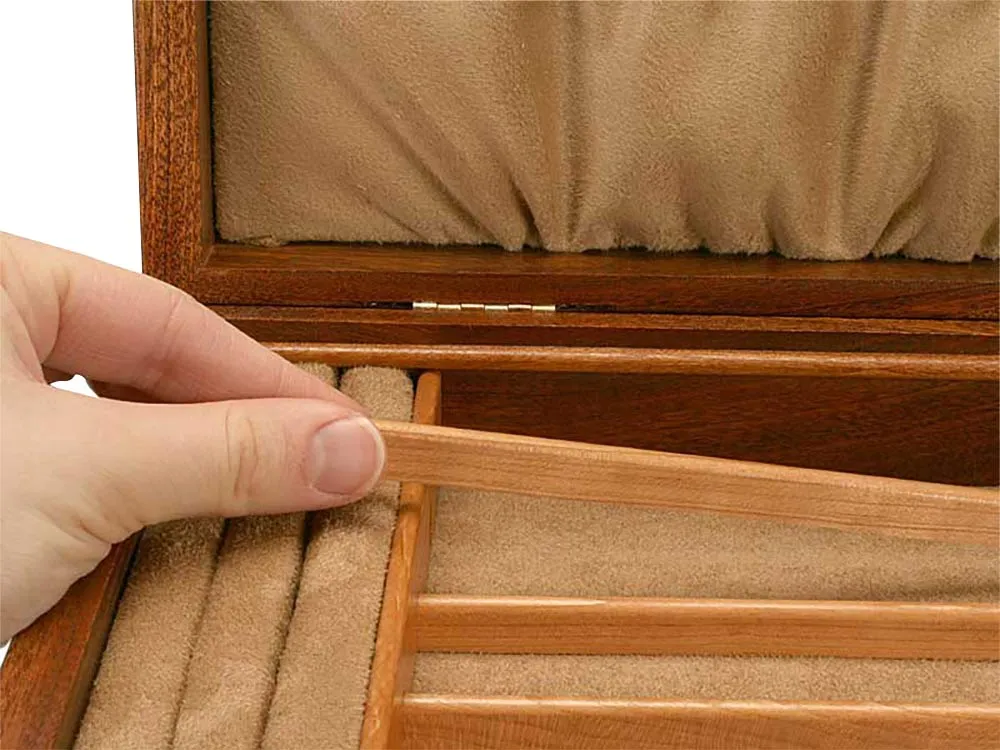 Gingko Leaves Jewelry Box –2 Drawer