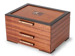 Gingko Leaves Jewelry Box –2 Drawer