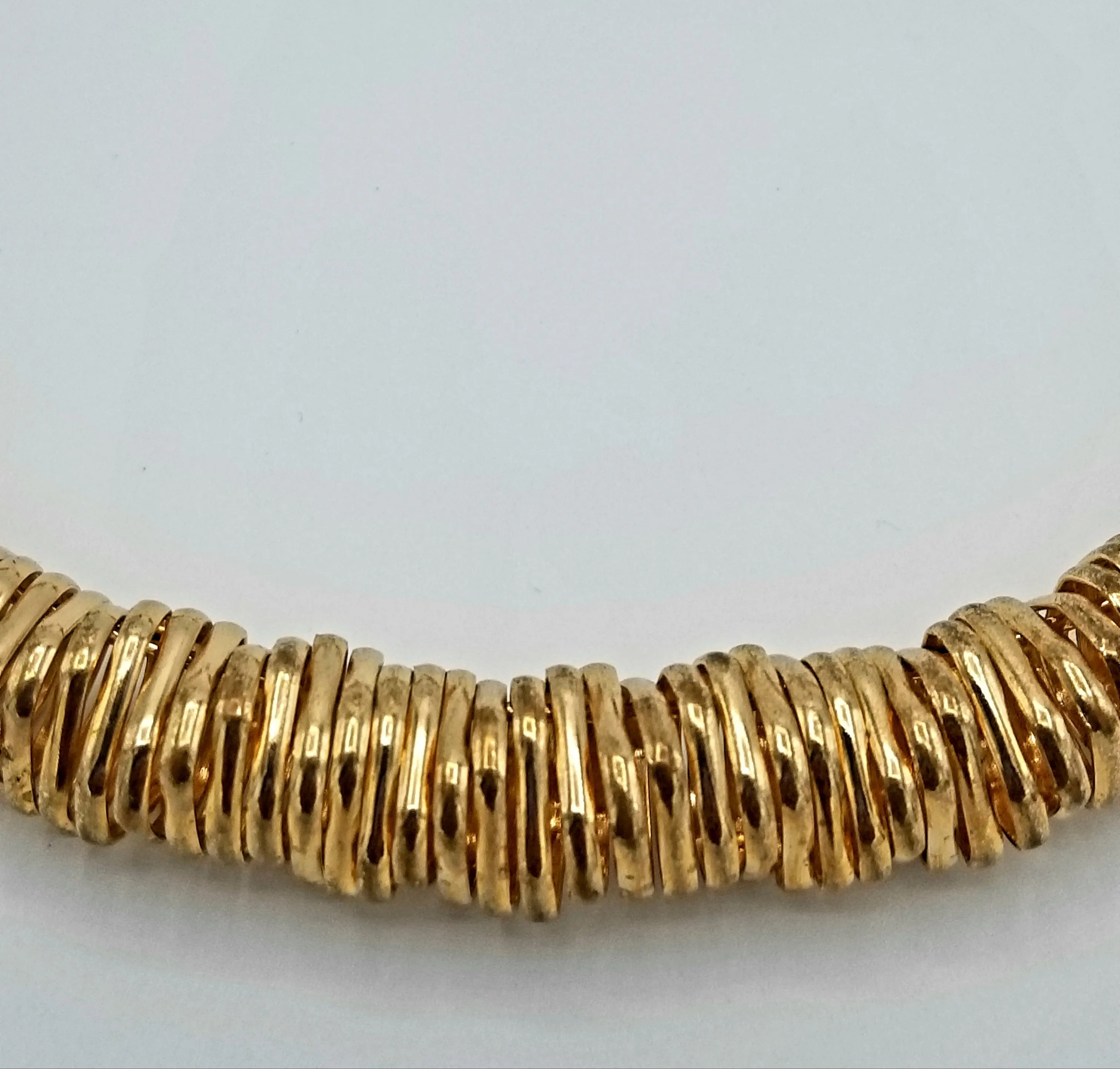 Gold Spiral Choker