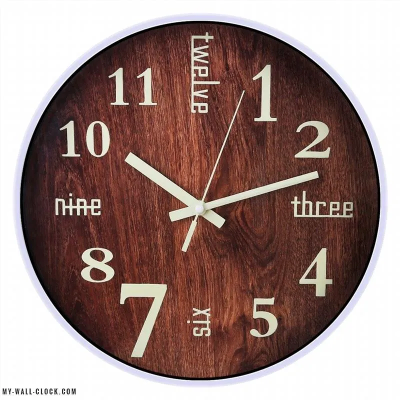 Luminous Clock Elegant Design