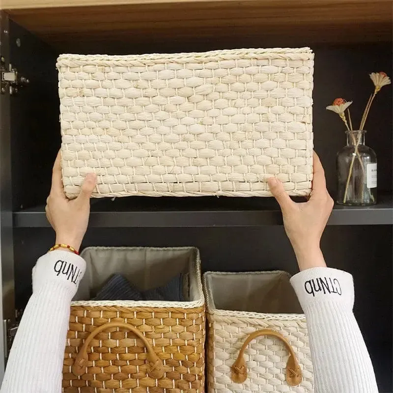 Manual Woven Storage Basket