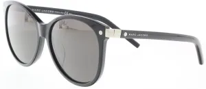 Marc Jacobs MARC82FS 807 NR Black Round Sunglasses