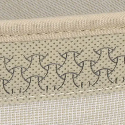 Medium Tapered Storage Bin with Decorative Trim