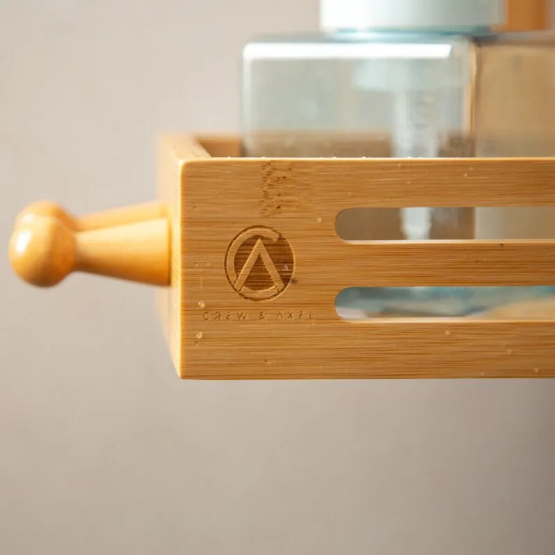 Morale Hanging Bamboo Shower Caddy