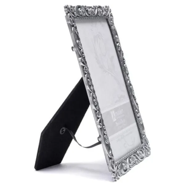 Morgan Pewter Swirl 5x7 Metal Picture Frame