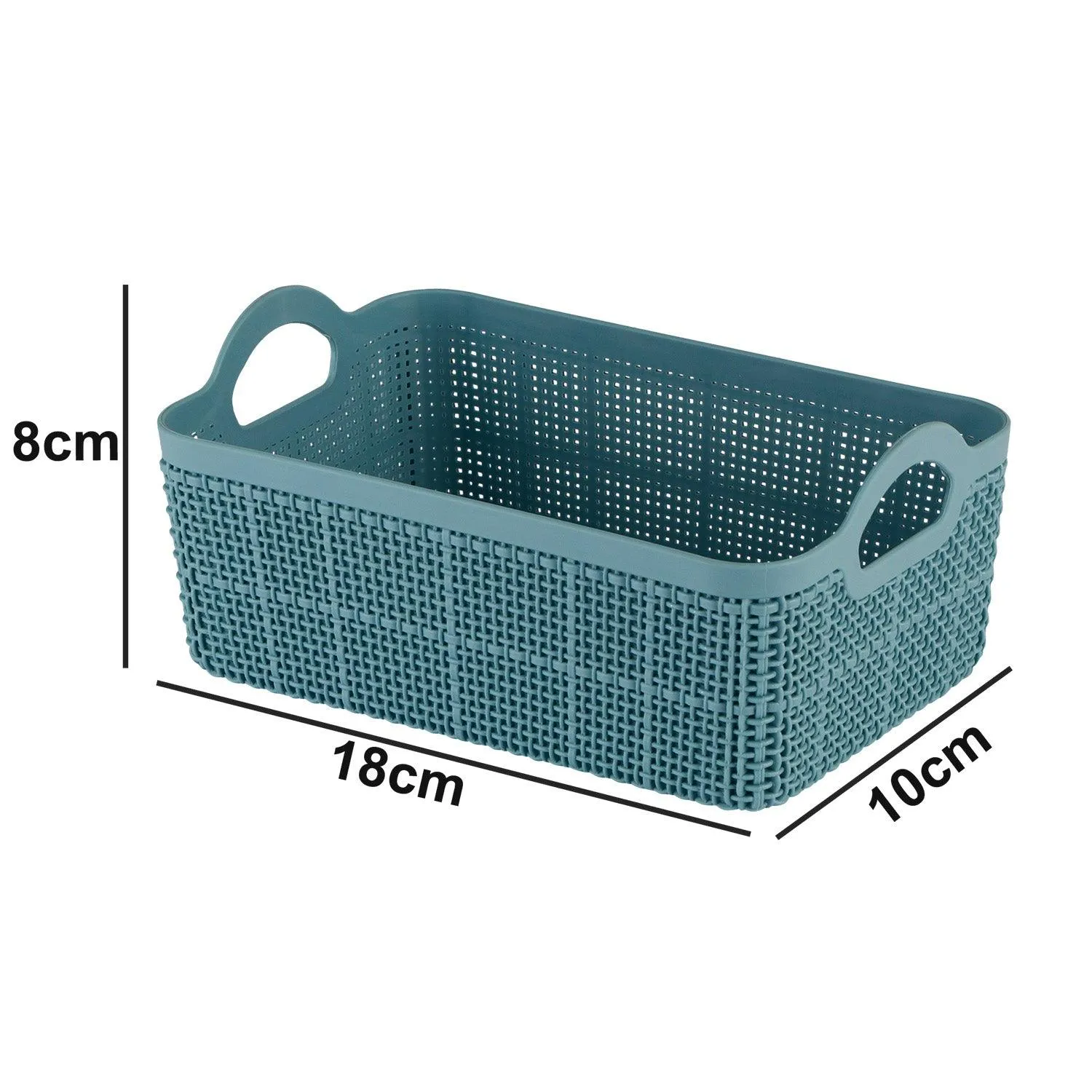 Multipurpose (18 x 10 x 8 inches) Storage Basket (Set of 2)
