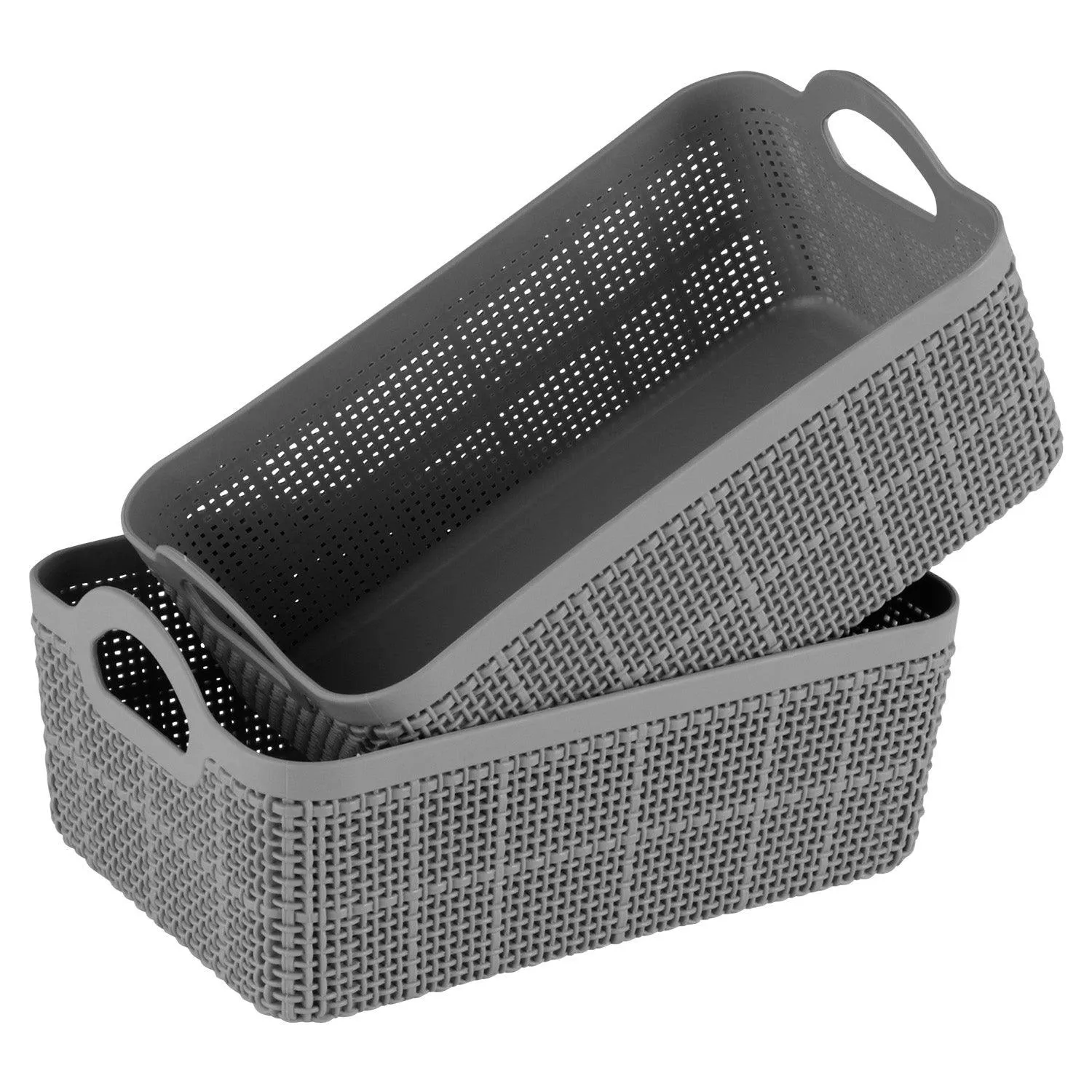 Multipurpose (18 x 10 x 8 inches) Storage Basket (Set of 2)