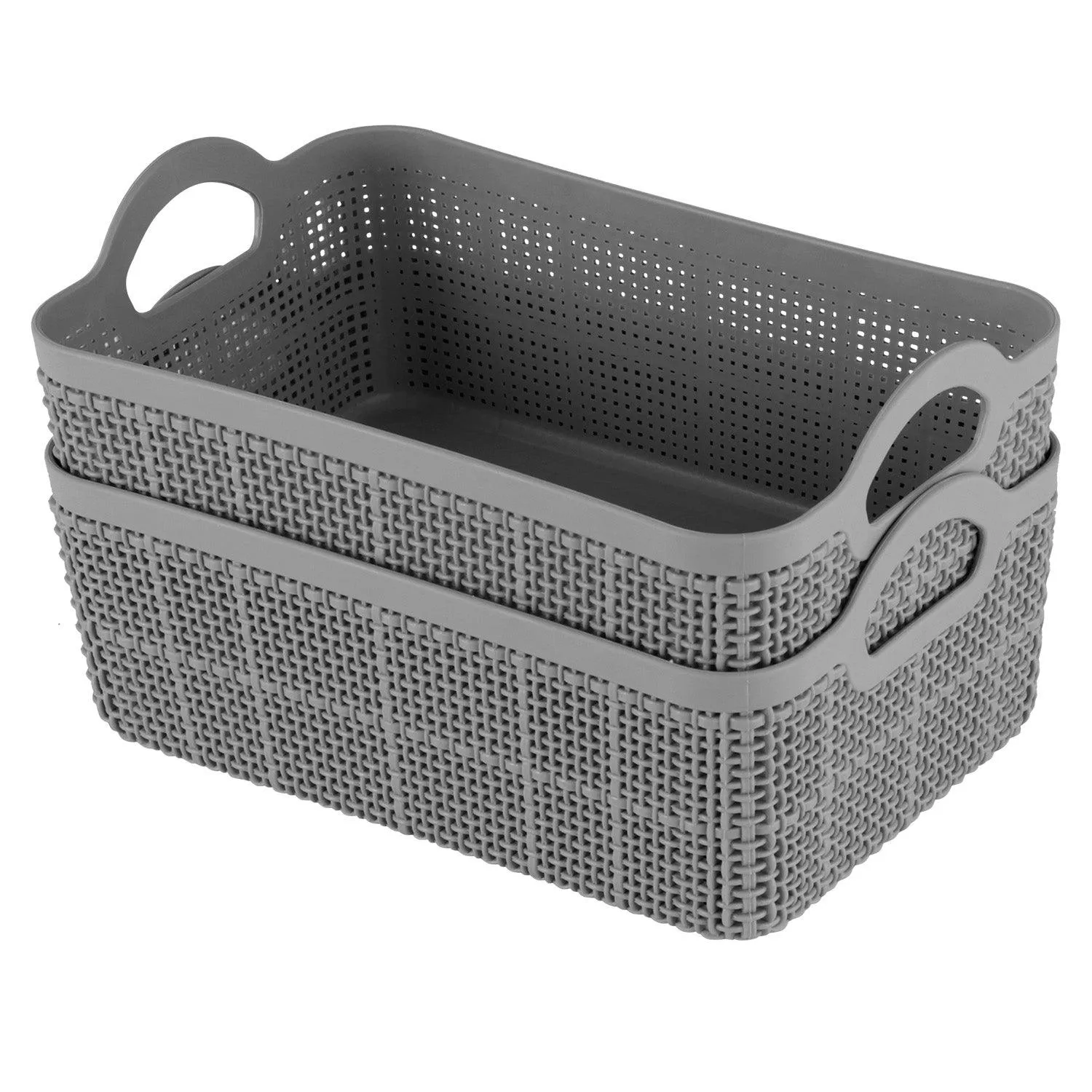 Multipurpose (18 x 10 x 8 inches) Storage Basket (Set of 2)