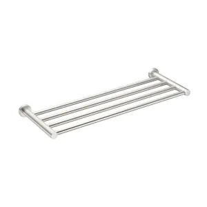 Nero Mecca Towel Rack Brushed Nickel