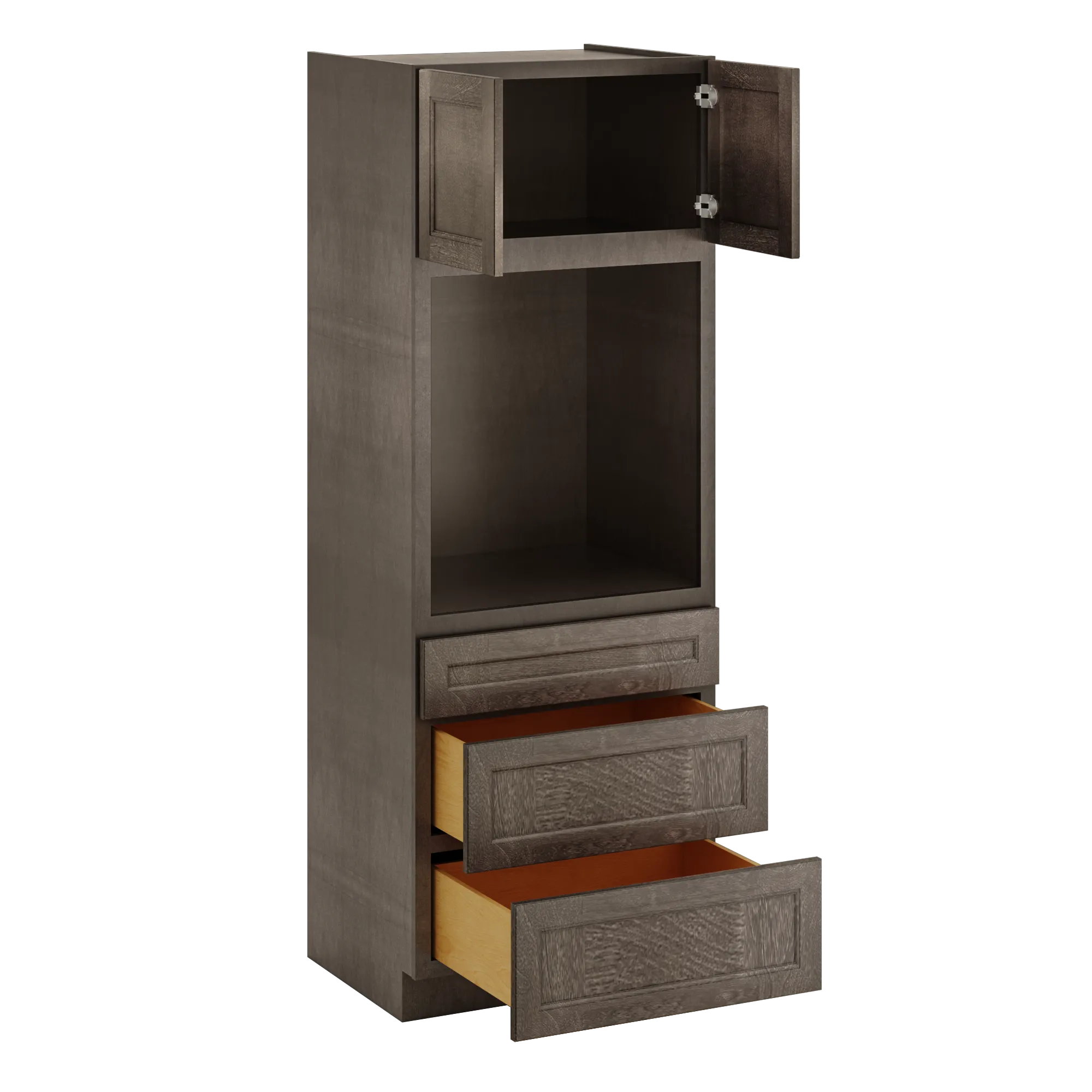 Oven Kitchen Cabinet OC3084 Milan Slate 30 in. width 84 in. height 24 in. depth