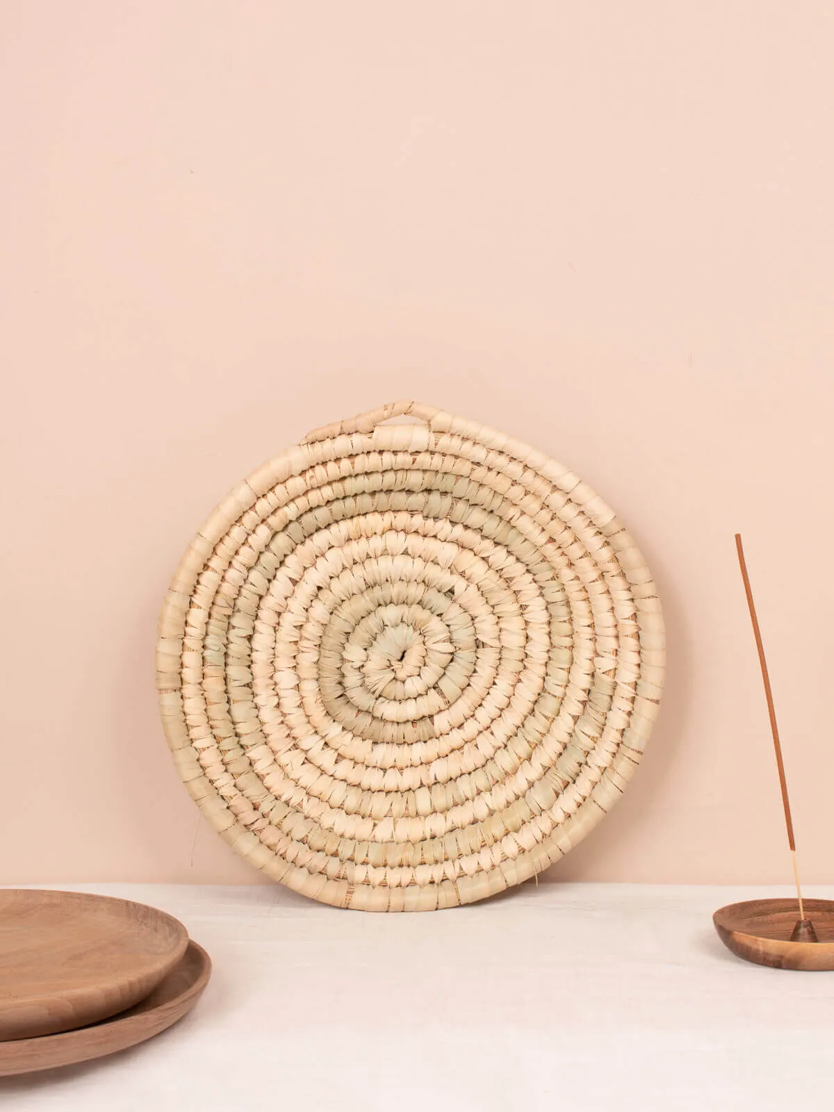 Palm Leaf Woven Plates