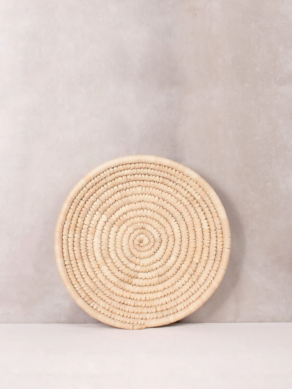 Palm Leaf Woven Plates