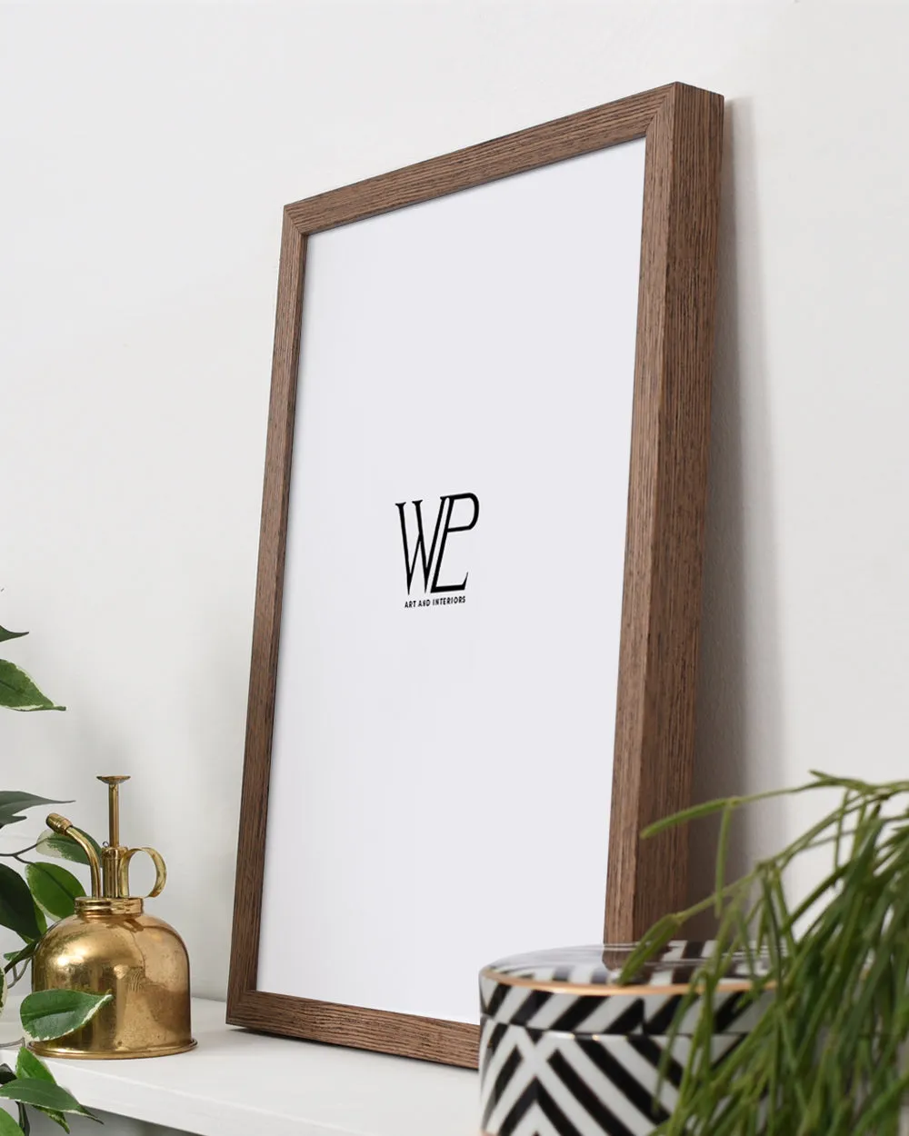 Premium Light Walnut Picture Frame, 40x50cm Size Photo Frame