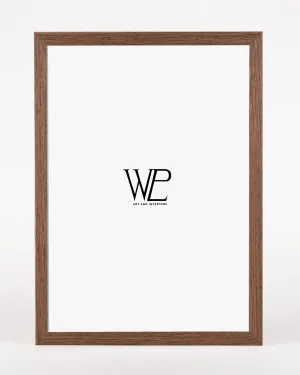 Premium Light Walnut Picture Frame, A4 Size Photo Frame