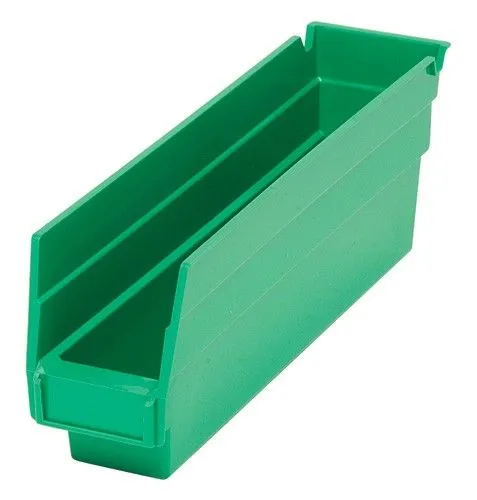 Quantum QSB100 Economy Shelf Bins, 2.75" x 11.63" x 4"