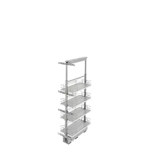 Rev-A-Shelf / 5343-10-GR / Adjustable Solid Surface Pantry System for Tall Pantry Cabinets
