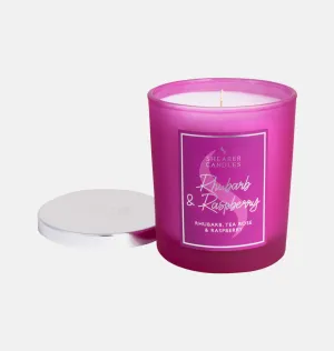 Rhubarb and Raspberry Jar Candle